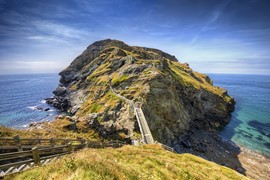 tintagel itinéraire randonnée cornouailles angleterre royaume uni